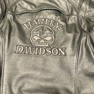 Women's Harley Davidson 3-1 Leather Jacket